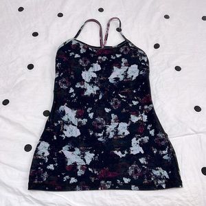 Lululemon Static Blossom Multi Cool Racerback